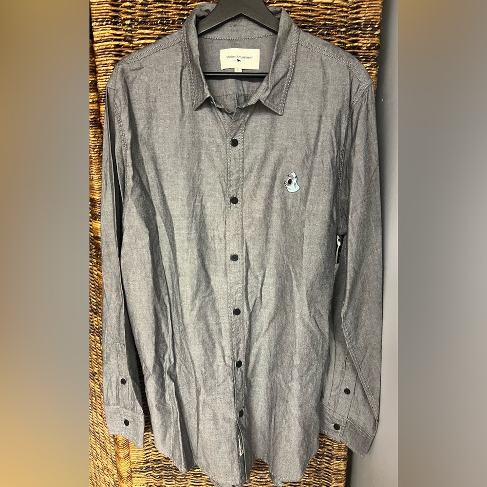 PACSUN, Modern Amusement, Mens Button Up shirt, New‎ with Tags